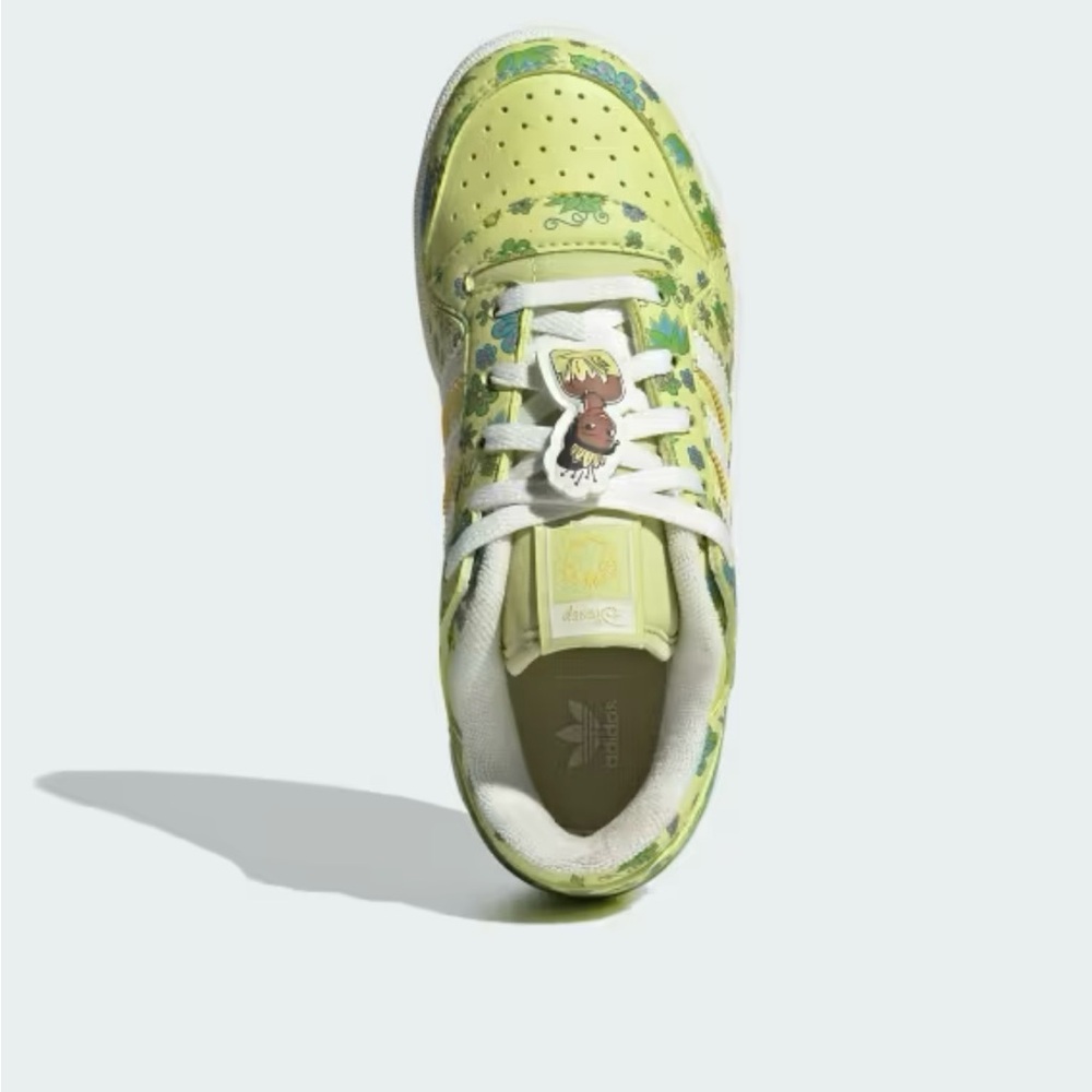 Adidas Kids Princess Tiana Green Sneakers